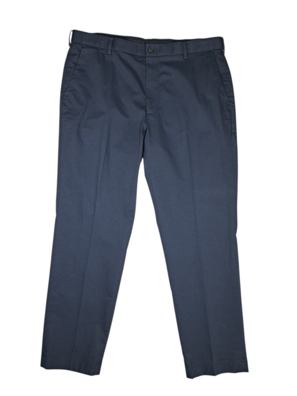 Brooks Brothers Advantage Chino Stretch Clark Fit Pants Mens 38x30 Navy Blue New